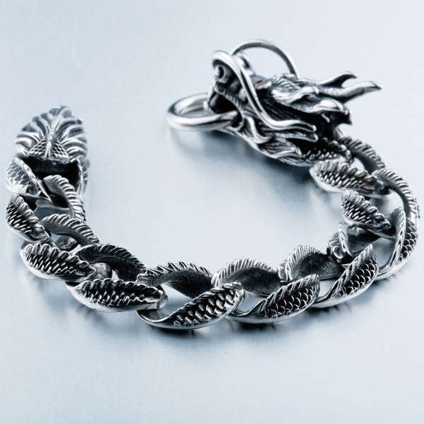 Cool Punk Vintage Dragon Bracelet