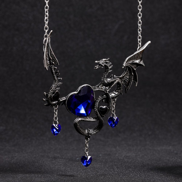 European Vintage dragon pendant
