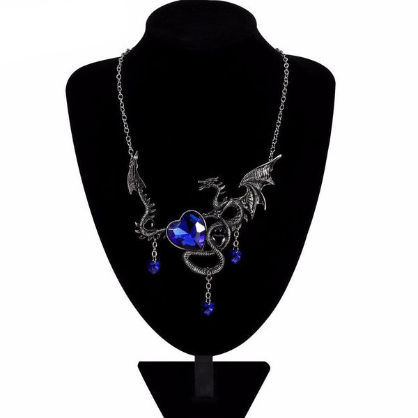 European Vintage dragon pendant