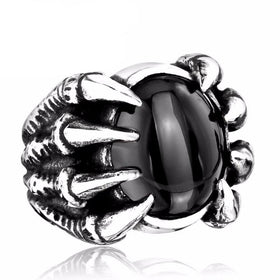 Heavy Metal Dragon Claw Ring