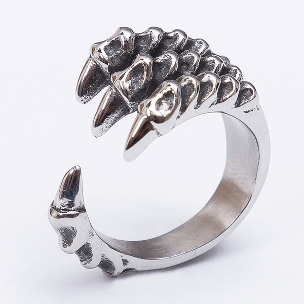 Punk Rock Dragon Claw Ring