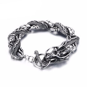Vintage Punk Dragon Bracelet