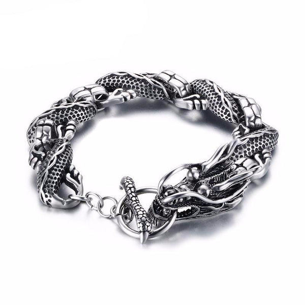 Vintage Punk Dragon Bracelet