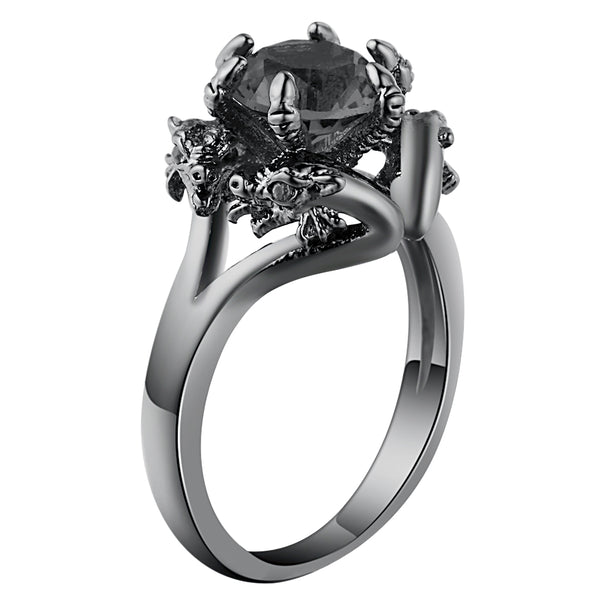 Black Gold Vintage Ring