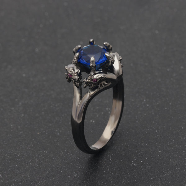 Black Gold Vintage Ring
